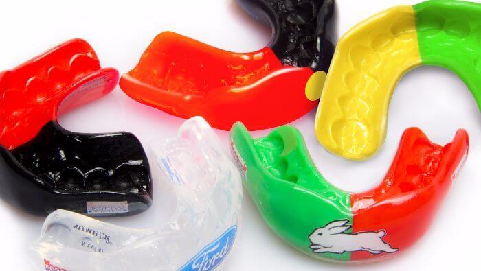 Malvern East Family Dental Mouthguards of Different Colors